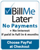 NewTechBio offers BillMeLater